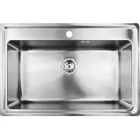 Bilde av Secher Vejle BK1 kjøkkenvask, 76x50,6 cm, rustfritt stål Kjøkken > Kjøkkenvasken
