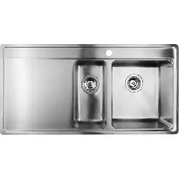 Bilde av Secher Vejle BK1BA kjøkkenvask, 100x50,6 cm, rustfritt stål Kjøkken > Kjøkkenvasken