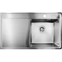 Bilde av Secher Vejle BK1BA kjøkkenvask, 85x50,6 cm, rustfritt stål Kjøkken > Kjøkkenvasken