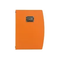Bilde av Securit® A4 RIO menuomslag med bestikdesign i orange Barn & Bolig - Bartilbehør - Menytavler