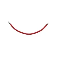 Bilde av Securit® Classic Chrome fløjlstov rød med kliklås rustfrit stål Barn & Bolig - Bartilbehør - Menyer