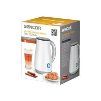 Bilde av Sencor SMF 2020WH - Melkeskummer - 200 ml - 450 W - hvit Kjøkkenapparater - Kaffe - Melkeskummere