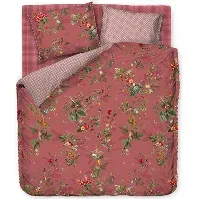 Bilde av Sengetøy - 140x200 cm - Leaf pink - Rosa - 2 i 1 design - 100% bomull - Pip Studio Sengetøy ,  Enkelt sengetøy , Enkelt sengetøy 140x200 cm
