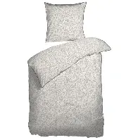 Bilde av Sengetøy - 140x200 cm - sengesett med leopardtrykk - Leosand - 100 % økologisk bomull - Night &amp; Day Sengetøy ,  Enkelt sengetøy , Enkelt sengetøy 140x200 cm