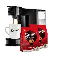 Bilde av Senseo - Switch Coffe Machine Starterkit - Deep Black - Bundle - Hjemme og kjøkken