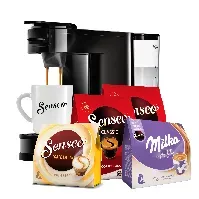 Bilde av Senseo - Switch Coffee Maching Startkit Mix - Deep Black - Bundle - Hjemme og kjøkken