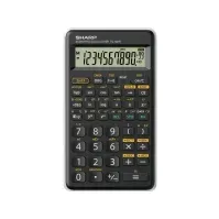 Bilde av Sharp EL-501T, Lomme, Vitenskaplig, 12 sifre, 1 linjer, Batteri, Sort, Hvit Kontormaskiner - Kalkulatorer - Tekniske kalkulatorer