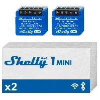 Bilde av Shelly -1 Mini Gen3 (Dobbelt pakke) - en kraftpaket innen smart hjemmeautomatisering - Elektronikk