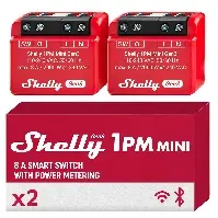 Bilde av Shelly - 1PM Mini Gen3 (Dobbelpakke) - Elektronikk
