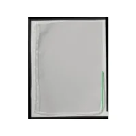 Bilde av Signallomme, 100 MY, grøn kant, pakke a 100 stk. Arkivering - Elastikmapper & Chartekker - Plastlommer