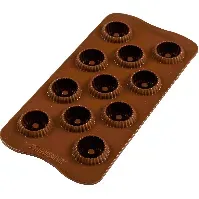 Bilde av Silikomart Choco Crown N.15 Pralinform Sjokoladeform