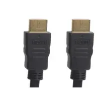 Bilde av Sinox HDMI, 0,7 m, 0,7 m, HDMI Type A (Standard), HDMI Type A (Standard), 3D-kompatibel, Svart PC tilbehør - Kabler og adaptere - Videokabler og adaptere