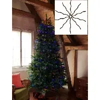 Bilde av Sirius Knirke juletrelenke med 234 multifarget lys Lyskjede