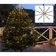 Bilde av Sirius Knirke juletrelenke med 312 varmhvite lys Lyskjede