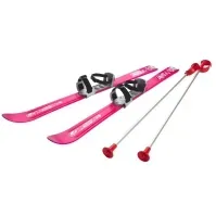 Bilde av Ski til Børn 90 cm med skistave, Pink Sport & Trening - Ski/Snowboard - Ski