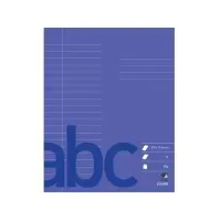 Bilde av Skrivehæfte Bantex, 17 x 21 cm, 20 linjer (9 mm), lilla, 20 stk. Skriveredskaper - Skrivetilbehør - Andre