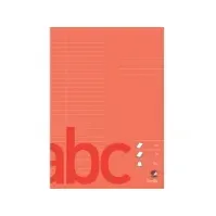 Bilde av Skrivehæfte Bantex, A4, 32 linjer (8,5 mm), kraftigt omslag, rød, 10 stk. Skriveredskaper - Skrivetilbehør - Andre