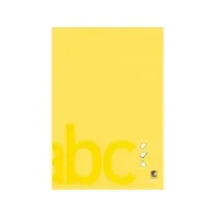 Bilde av Skrivehæfte Bantex, A5, ulinjeret, gul, 25 stk. Skriveredskaper - Skrivetilbehør - Andre
