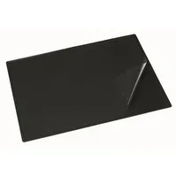 Bilde av Skriveunderlag Bantex 45x65 cm sort med heldækkende klar dækplade interiørdesign - Tilbehør - Tilbehør til skrivebord
