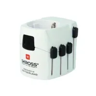 Bilde av Skross PRO, Universal, Universal, 100-250 V, 6,3 A, Svart, Hvit, 1575 W PC tilbehør - Ladere og batterier - Strømforsyningsadapter