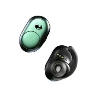 Bilde av Skullcandy Push - True wireless-hodetelefoner med mikrofon - i øret - Bluetooth - svart, mørk grå TV, Lyd & Bilde - Hodetelefoner & Mikrofoner