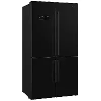 Bilde av Smeg French Door kjøleskap/fryser 92 cm, svart Kjøle - Fryseskap