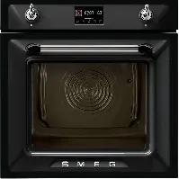 Bilde av Smeg SOP6902S2P innbygget ovn, 68 liter, svart Kombi ovn