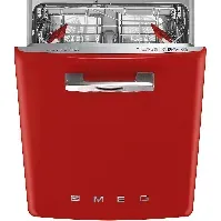 Bilde av Smeg STFA3 underbygd oppvaskmaskin, rød Oppvaskmaskin