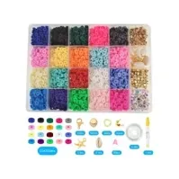 Bilde av Smykkesett med 4000 perler av polymerleire Leker - Kreativitet - Mote og smykker