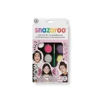 Bilde av Snazaroo - Face paint kit 10 Parts and Idea Book (791001) /Dress Up /Multi Leker - Figurer og dukker - Dukkeklær og tilbehør