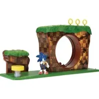 Bilde av Sonic the Hedgehog 2.5 Inch Playset Green Hill Zone Leker - Figurer og dukker