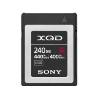 Bilde av Sony XQD, 240GB, 240 GB, XQD, 440 MB/s, 400 MB/s, Sort Foto og video - Foto- og videotilbehør - Minnekort