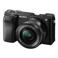 Bilde av Sony a6100 ILCE-6100L - Digitalkamera - speilløst - 24.2 MP - APS-C - 4K / 30 fps - 3optisk x-zoom 16-50 mm-linse - Wi-Fi, NFC, Bluetooth - svart Foto og video - Digitale kameraer - Speilløst systemkamera
