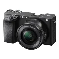 Bilde av Sony a6400 ILCE-6400L - Digitalkamera - speilløst - 24.2 MP - APS-C - 4K / 30 fps - 3optisk x-zoom 16-50 mm-linse - Wi-Fi, NFC, Bluetooth - svart Foto og video - Digitale kameraer - Speilløst systemkamera