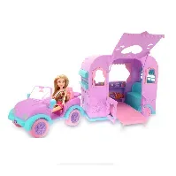 Bilde av Sparkle Girlz - Doll w. Jeep And Caravan (100176) - Leker