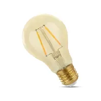 Bilde av Spectrum LED E27 LED-lampe Amber 5W 2400K 510 lumen E27,globe/ball/regular,LED lamps,E27,Belysning,LED-pærer