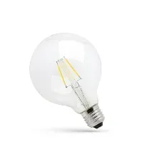 Bilde av Spectrum LED LED pære Glob Klar E27 4W 2700K 450 lumen E27,globe/ball/regular,LED lamps,E27,Belysning,LED-pærer
