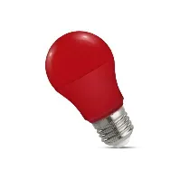 Bilde av Spectrum LED Rød E27 LED-lampe 4,9 W E27,globe/ball/regular,LED lamps,E27,Belysning,LED-pærer