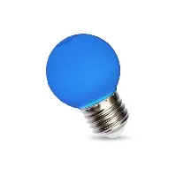 Bilde av Spectrum LED Spectrum LED Blå E27 LED-globuslampe 1W 230V E27,globe/ball/regular,LED lamps,E27,Belysning,LED-pærer