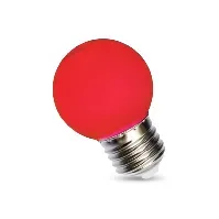 Bilde av Spectrum LED Spectrum LED Rød E27 LED-globuslampe 1W 230V E27,globe/ball/regular,LED lamps,E27,Belysning,LED-pærer