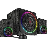 Bilde av Speedlink - GRAVITY CARBON RGB 2.1 Speaker System - Datamaskiner