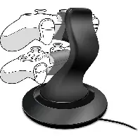Bilde av Speedlink - TwinDock Charging System for PS4, Black - Videospill og konsoller