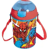 Bilde av Spiderman - Pop-Up Drinking Bottle (74769) - Leker
