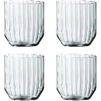 Bilde av Spiegelau Linear Whisky Tumbler glass 4-pakning Whiskyglass