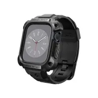 Bilde av Spigen ACS05237, Etui, Smartklokke, Sort, Apple, Apple Watch Series 8 / 7 (45mm), Rustfritt stål, Termoplastisk polyuretan (TPU) Helse - Pulsmåler - Tilbehør