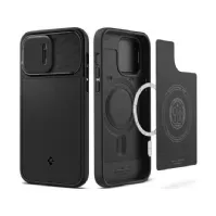 Bilde av Spigen Optik Armor, Etui, Apple, iPhone 14 Pro Max, 17 cm (6.69), Sort Tele & GPS - Mobilt tilbehør - Deksler og vesker