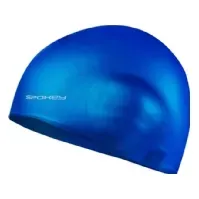 Bilde av Spokey Badehette med ekstra ørebeskyttelse ØRECAP mørkeblå Spokey Utendørs lek - Basseng & vannlek - Svømmebriller og dykkermasker