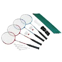 Bilde av Spring Summer - Badminton set 4 players incl. net (302242) - Leker