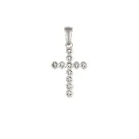 Bilde av Støvring Design Cross Rodinert Sølv Anheng Med Zirconia 14239901