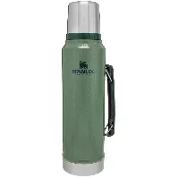 Bilde av Stanley Classic Vacuum termosflaske, 1 liter, Hammertone green Termoflaske
